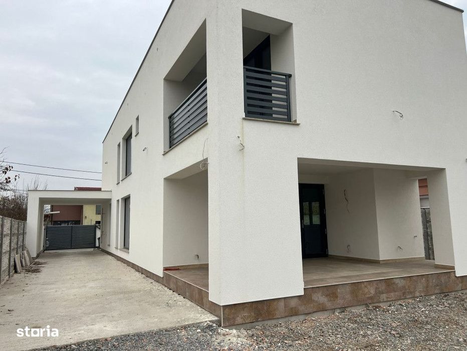 Casa Noua Semifinisata in Someseni, 700mp teren