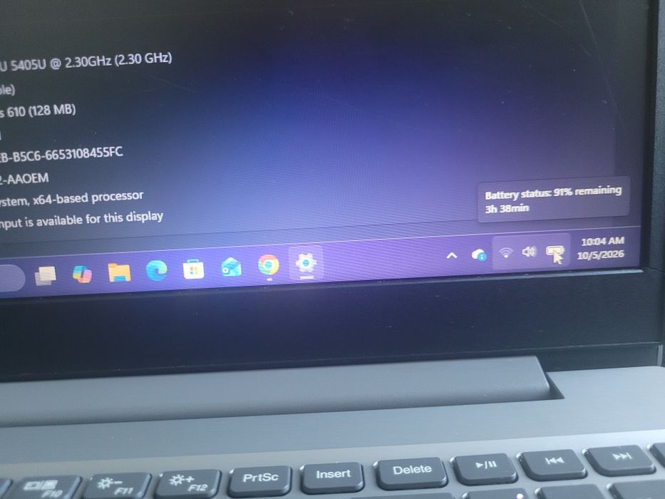 Laptop Lenovo  Ideapad  15,6 inch