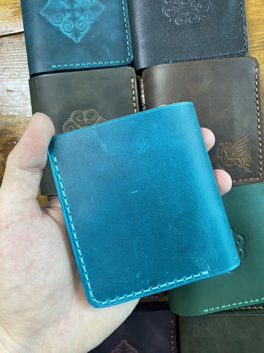 Кожаный портмоне