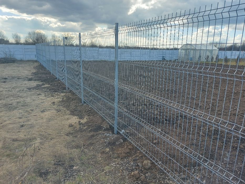 Gard și porți panou bordurat