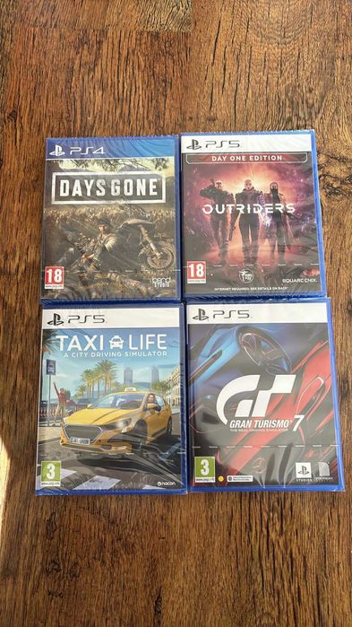 Чисто нови игри за PlayStation 5 - неразпечатвани
