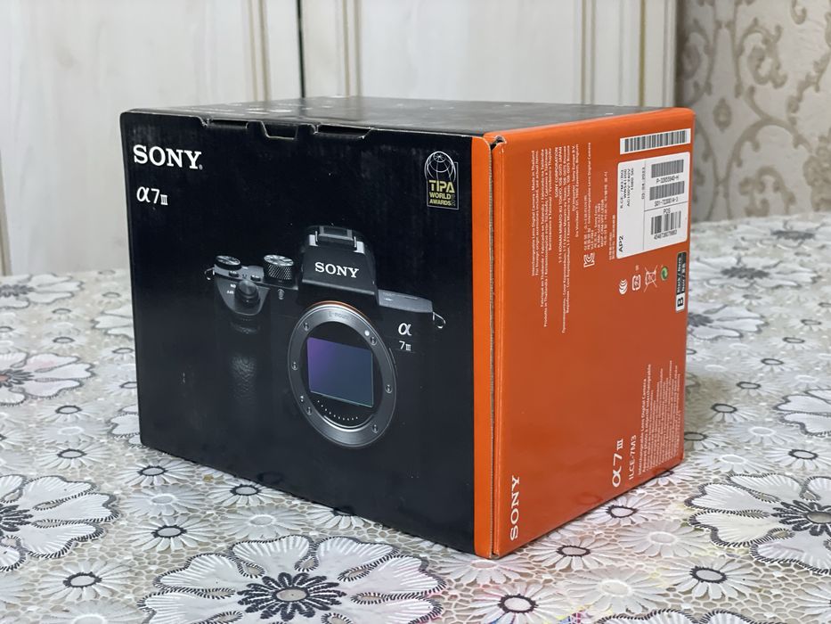 Новый Камера Sony A7III Body