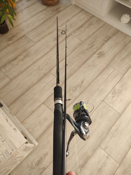 Продавам спинингова въдица Filstar Black Shadow + Shimano Miravel