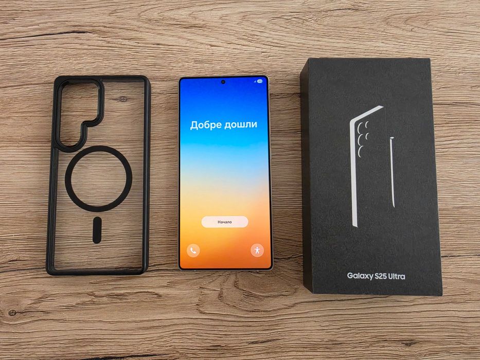 Samsung Galaxy S25 Ultra – 512GB / 12GB RAM – Black – Гаранция