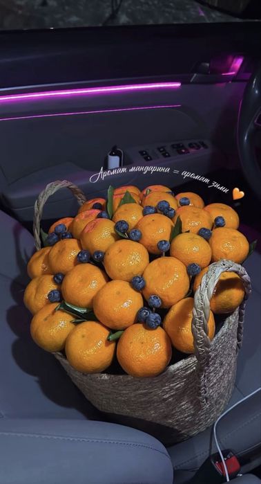 Букет из мандаринов/ Мандариновый букет