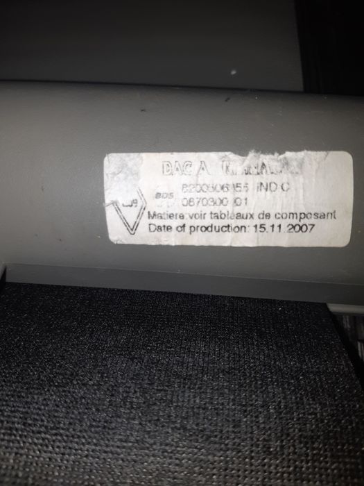 Щора ,кора за Рено ван 2007г