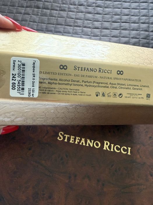 Парфюм Stefano Ricci Eight Gold Limited Edition