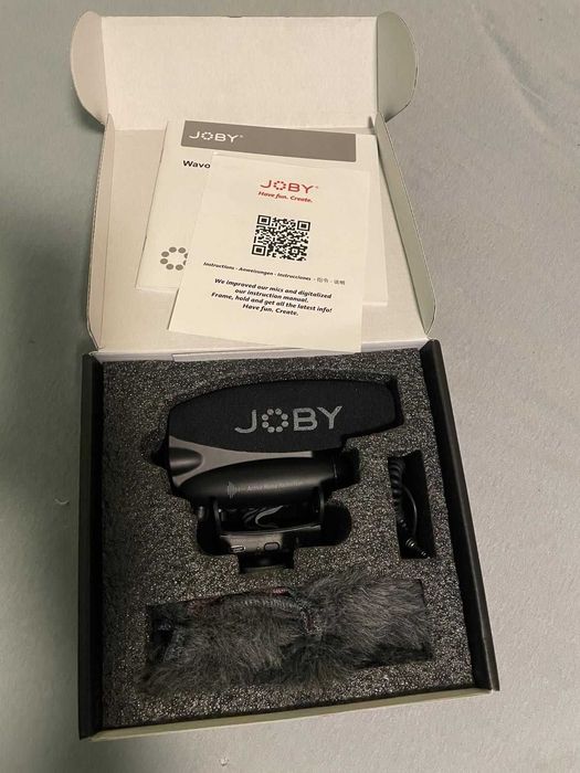 ЧИСТО НОВ насочен микрофон JOBY Wavo PRO - за камери и фотоапарати