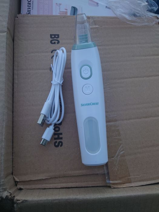 Комплект за маникюр педикюр и вакуум за почистване на лице Silver Cres