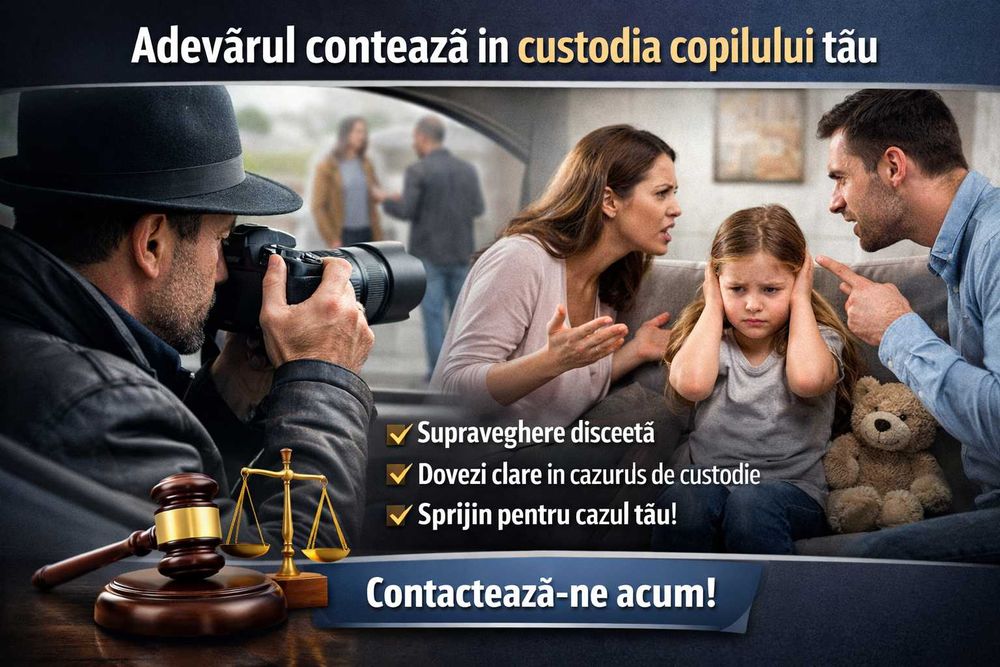 DETECTIV PRIVAT Filaj /Gasire persoane / Verificari anti-interceptare