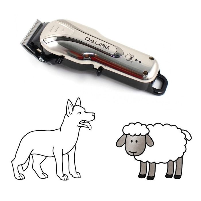 Daling DL D33 Masina de tuns caini si oi 8in1 cu acumulator