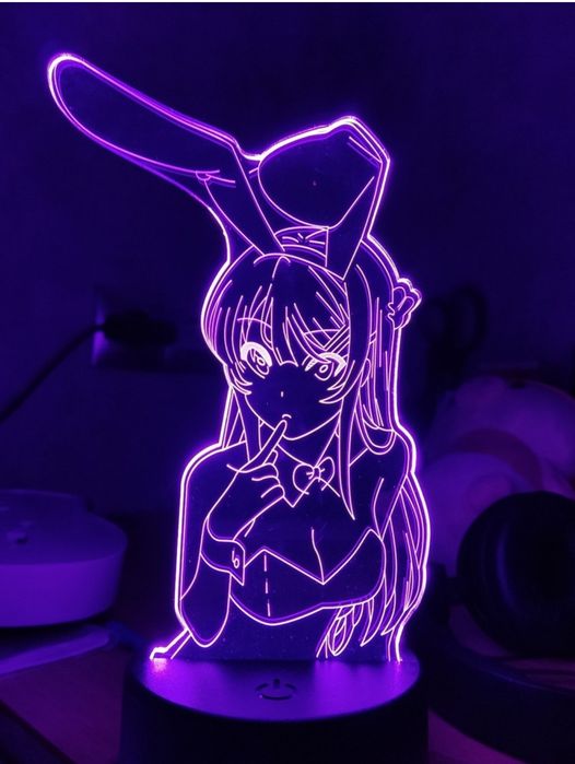Ночник аниме с пультом