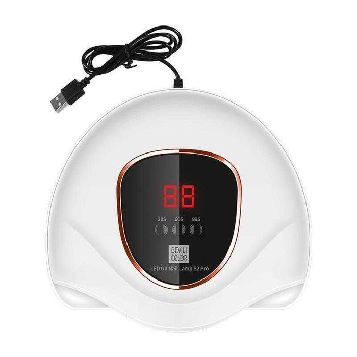Bevili Color - 30 диода, 72W, Комбинирана UV/LED лампа за маникюр!