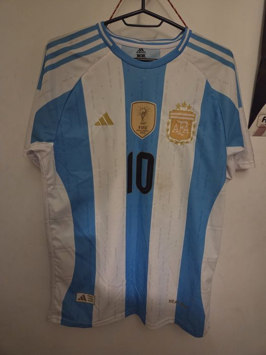 Tricou Messi #10 cupa mondiala 2022 Argentina
