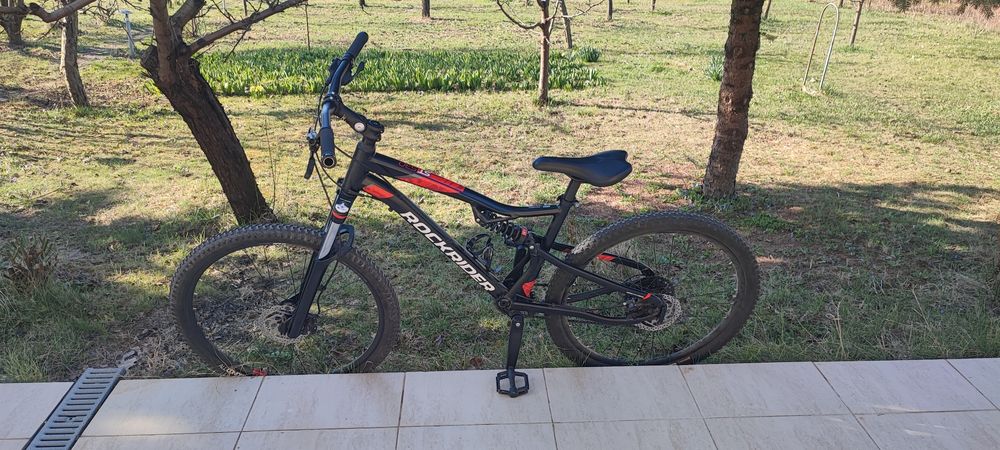 Bicicleta fullsuspension rockrider 530 ST