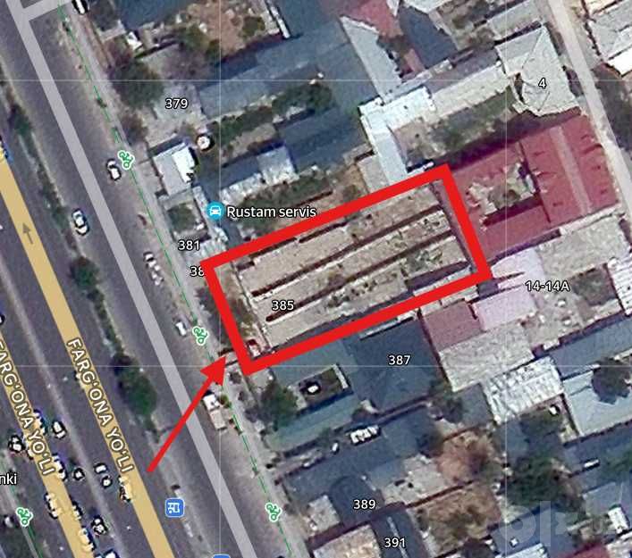 8 sotix Yer uchastkasi Farg'ona Yo'lida (privatizatsiya qilingan)