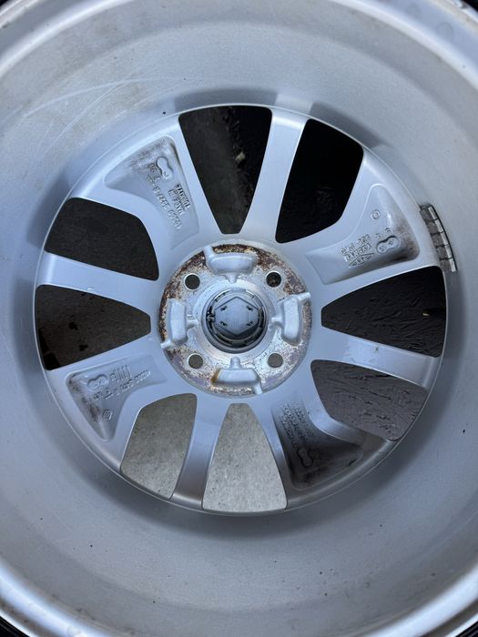 Super Set Jante Renault/  4X 100 R16 +Anvelope 195/55 R16 Continental