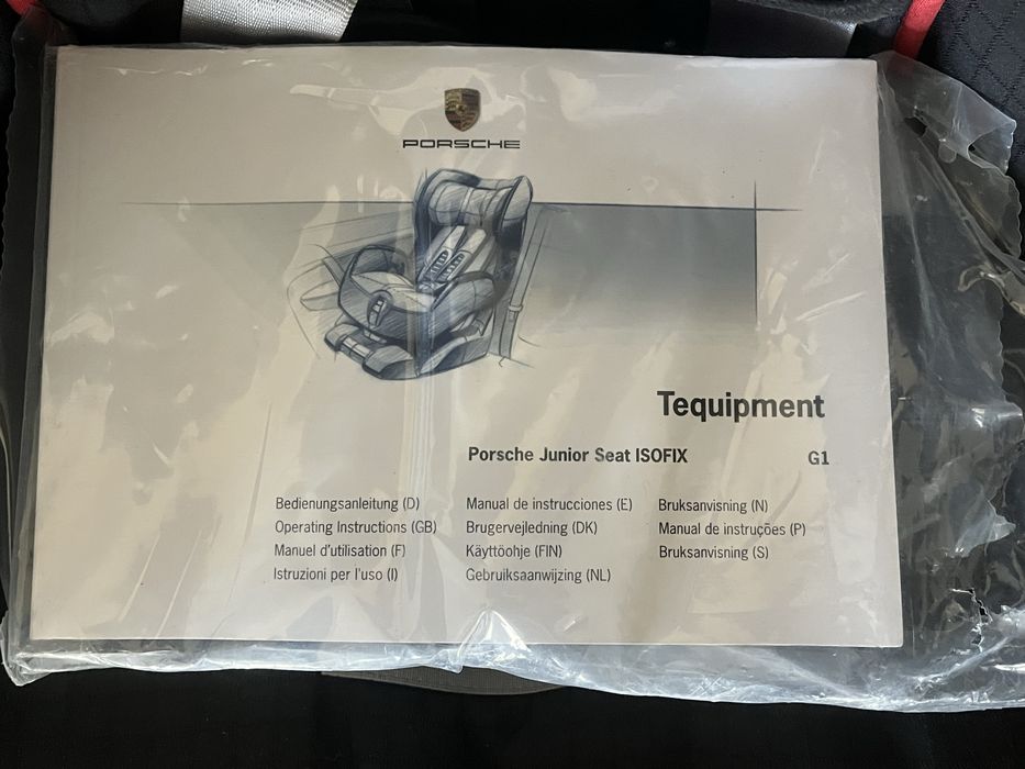 Scaun auto Porsche cu isofix