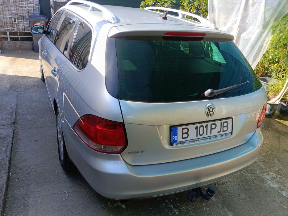 Volkswagen golf 6 combi argintiu 2012 model DPF Style de lux 1.6 TDI