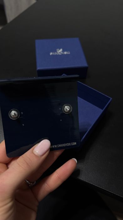 Swarovski обеци Hello kitty