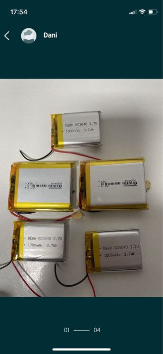 Acumulator li polymer