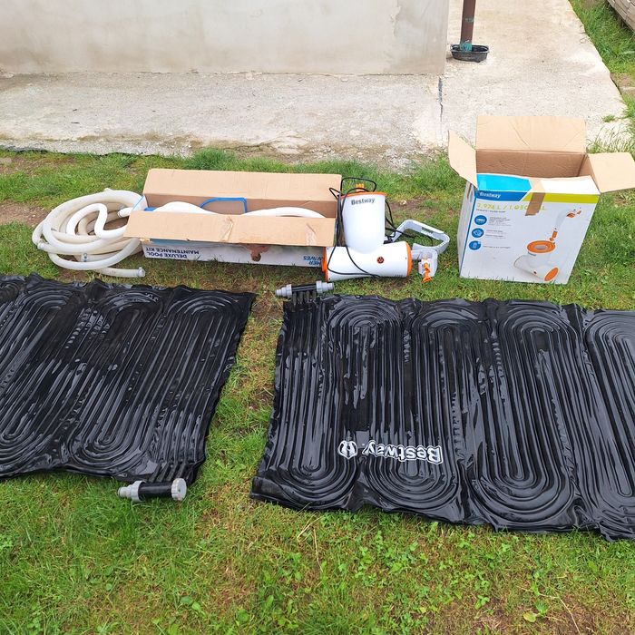 Set incalzire piscina si filtru skimmer
