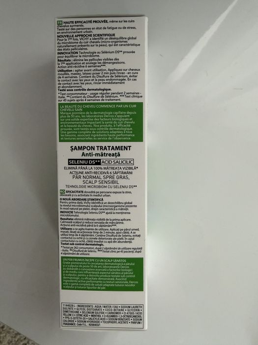 Șampon Vichy , Dercos