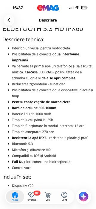 Intercom nefolosit deloc