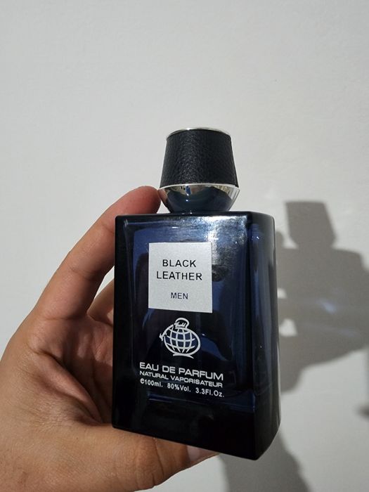 Black leather 100ml [made in U.A.E. by Fragrance world]