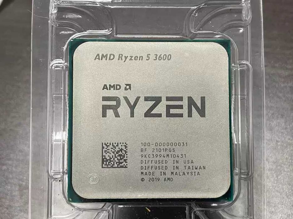 Процесор AMD RYZEN 5 3600 6-Core  (4.2 GHz Turbo) 35MB/65W/AM4/