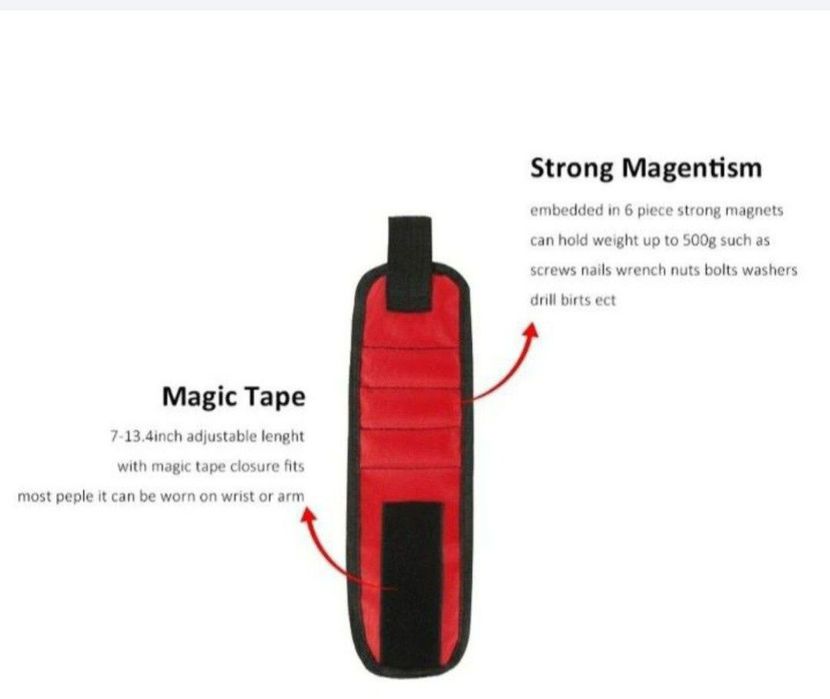 Brățară roșie magnetica