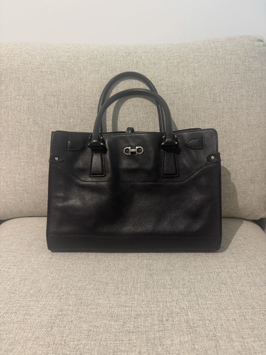 Geanta de piele Salvatore Ferragamo