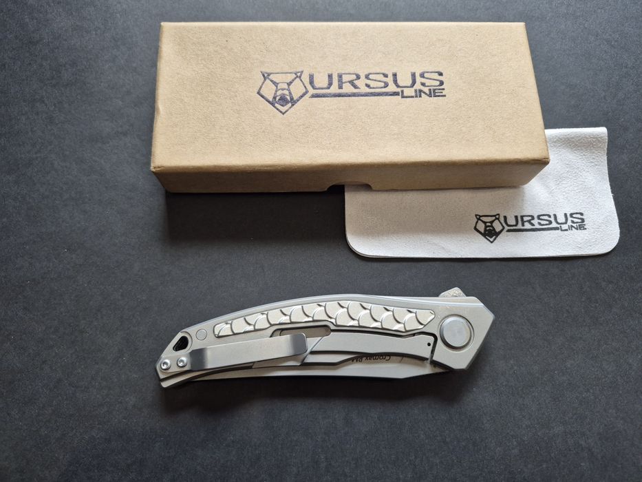 Сгъваем нож SHIROGOROV Quantum"DRAGON" ,CROMAX PM, SH209