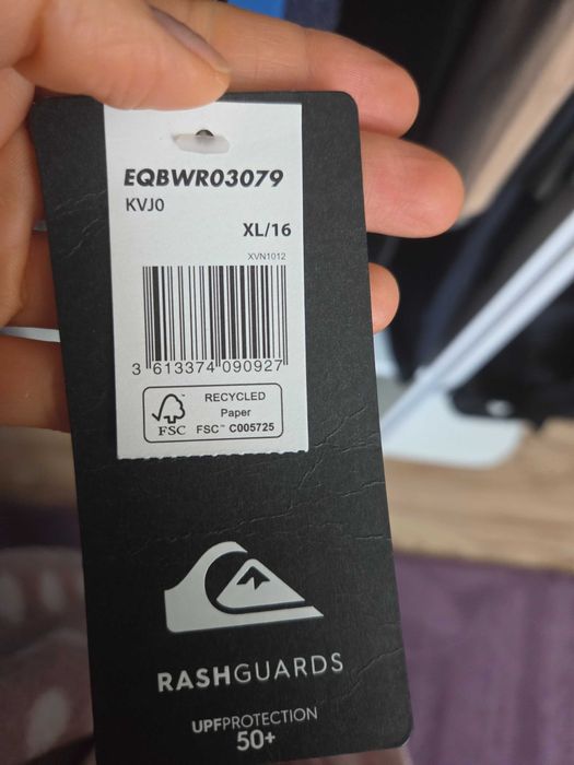 Quicksilver блуза за плуване UV защита размер 15-16 години
