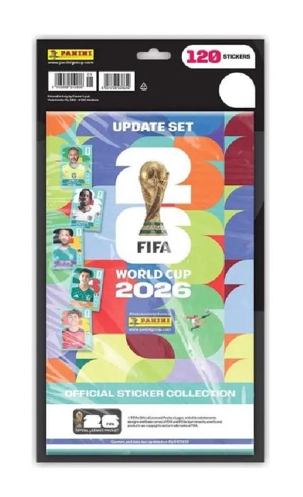 120 stickers panini world cup