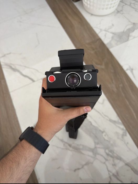 Polaroid SX-70 600 converted + 3 pachete film
