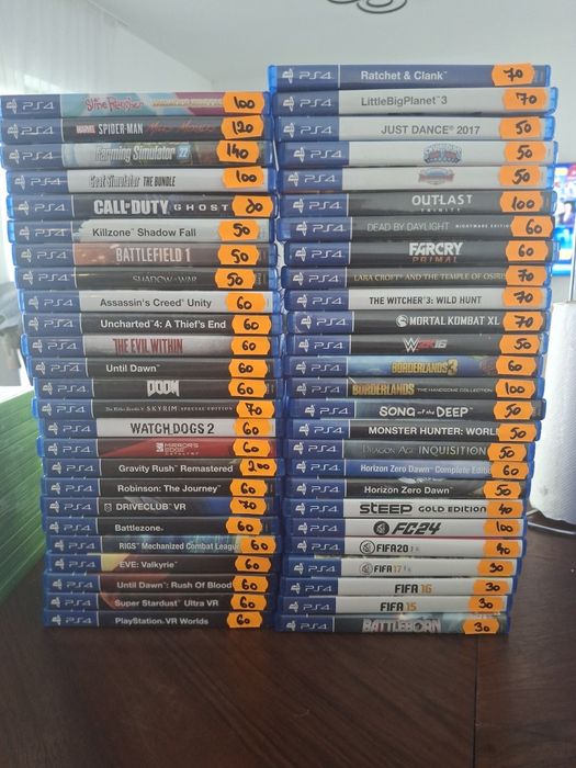 Colectie jocuri ps4/ps5