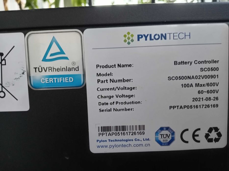 Pylontech SC0500 BMS контролер – без кабели