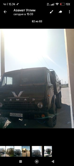 Камаз 5511. Самосвал 1986г