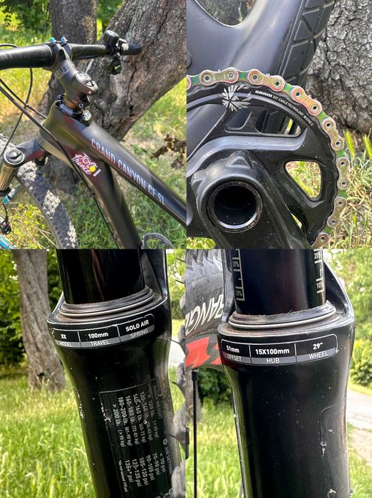 MTB Grand Canyon Cf Sl 8.9 cadru M 29" AXS 12v