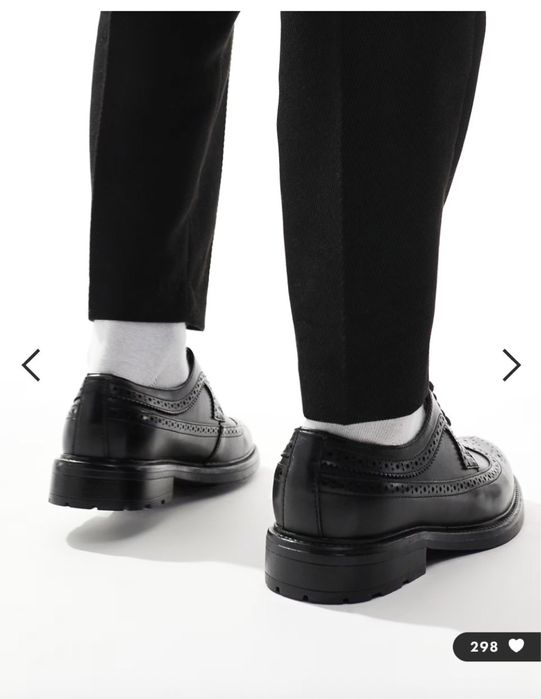 Туфли броги 46-47 размер мужские