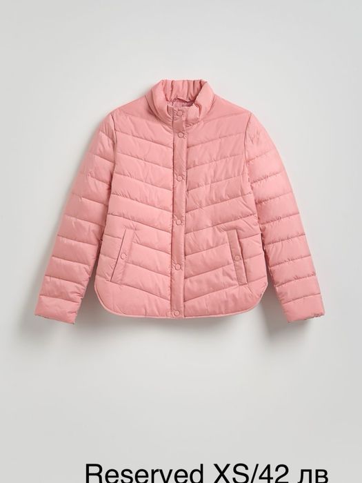 Ново розово дамско преходно яке