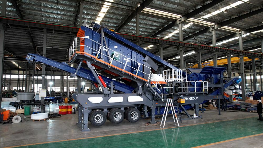 Мобильный дробильный комплекс