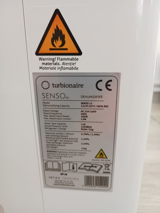 De închiriat dezumidificator Senso 12L/ zi