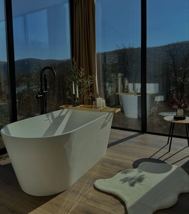 Cabana suspendata de inchiriat