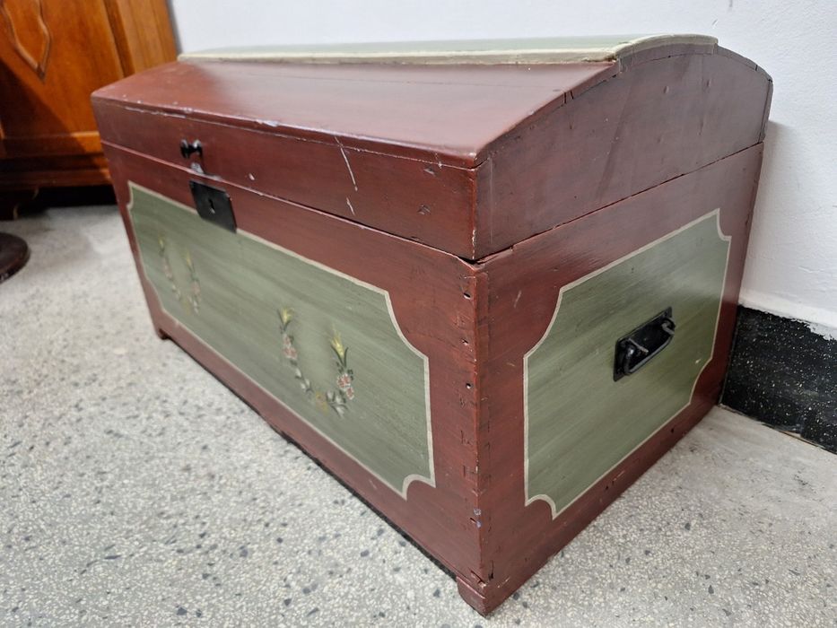 Сандък, ракла, скрин, ръчно изрисуван