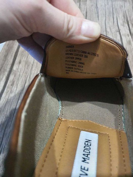 Кожанные туфли Steve Madden