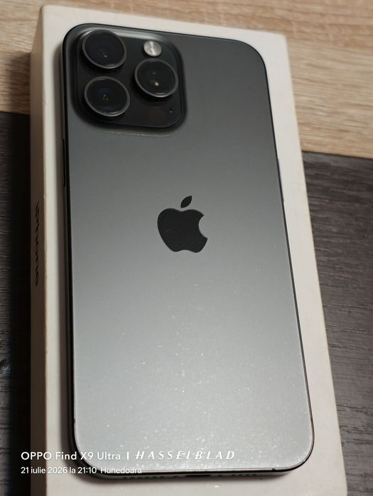 Apple iPhone 15 Pro Max -256 GB Titanium Black