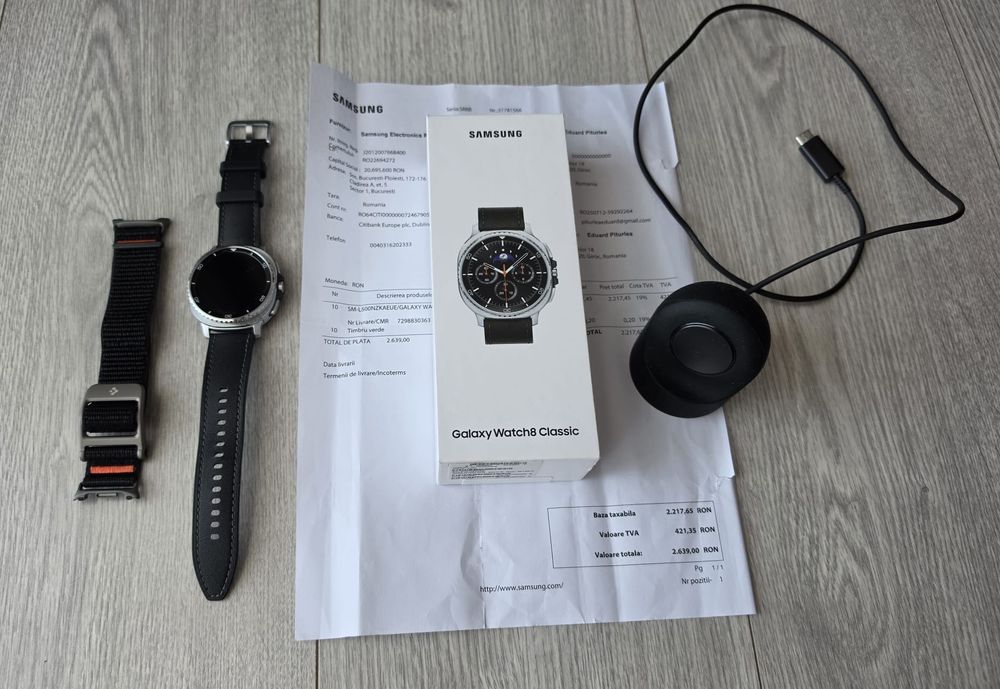 Vand Samsung Galaxy Watch 8 classic