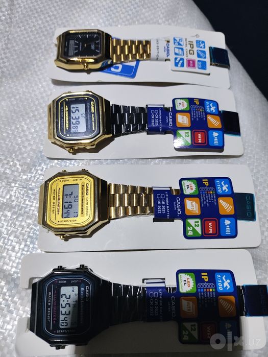 Наручные часы оптом для вашего бизнеса (дизайн Casio) — на металлическ